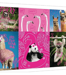 Puzzle Trefl 1000 Pcs - Crazy Animals