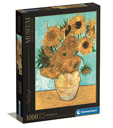 Puzzle Clementoni 1000 Piezas - Van Gogh: Sunflowers