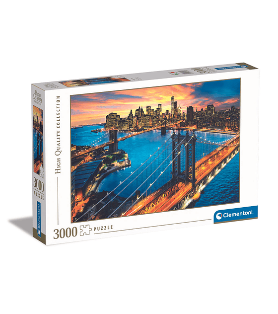 Puzzle 3000 Pcs Clementoni - Nueva York