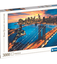 Puzzle 3000 Pcs Clementoni - Nueva York