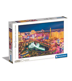 Preventa - Puzzle 6000 Pcs Clementoni - Las Vegas