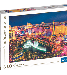 Puzzle 6000 Pcs Clementoni - Las Vegas