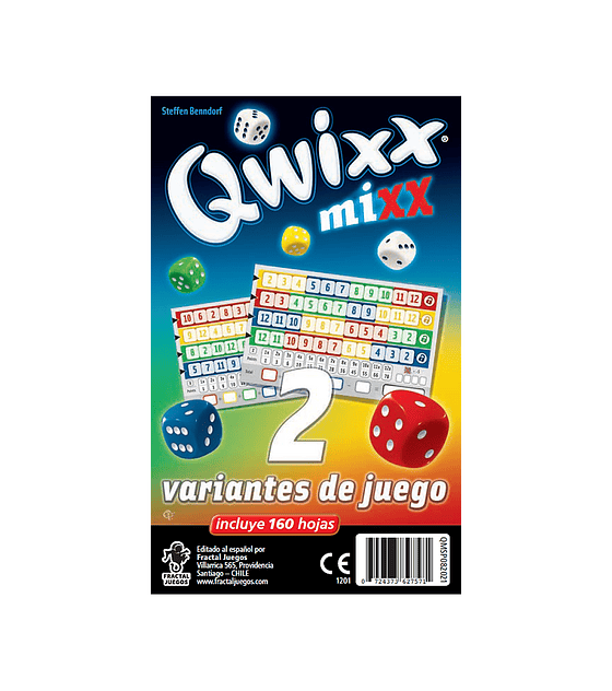 Qwixx expansion: Mixx