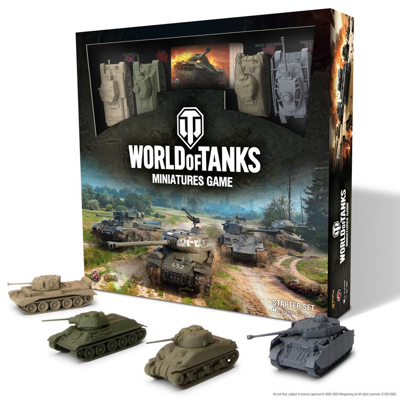 Juego De Miniaturas World Of Tanks - Juego De Inicio, Para Mayores De 12 Años