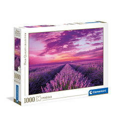 Puzzle 1000 Pcs - Lavender Field Clementoni
