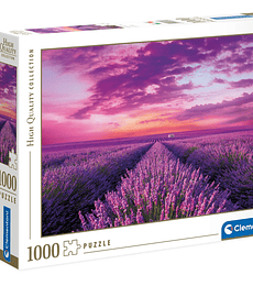Puzzle 1000 Pcs - Lavender Field Clementoni