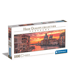 Puzzle 1000 Pcs - The Grand Canal - Venice Clementoni Panorama
