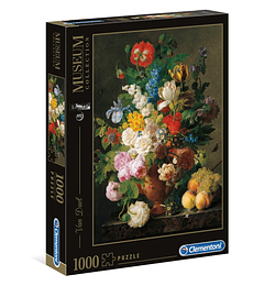 Puzzle Clementoni 1000 Piezas - Van Dael: Vaso di fiori