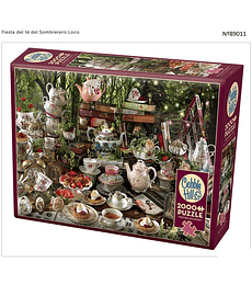 Puzzle 2000 Piezas Cobble Hill - Mad Hatter's Tea Party