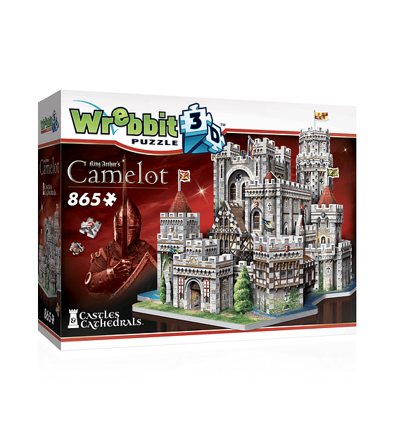 Puzzle 3D 865 Pcs - KING ARTHUR'S CAMELOT