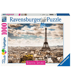 Puzzle 1000 pcs - Skyline Paris Ravensburger