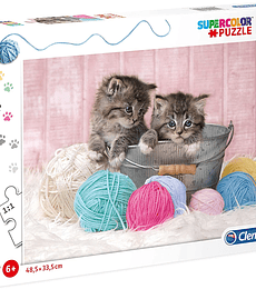 Puzzle 104 Piezas Clementoni - Sweet Kittens