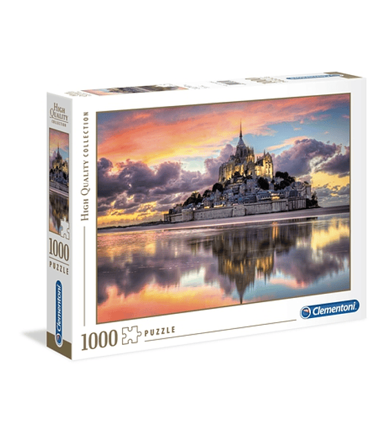 Puzzle 1000 Piezas Clementoni - Le Magnifique Mont Saint-Michel