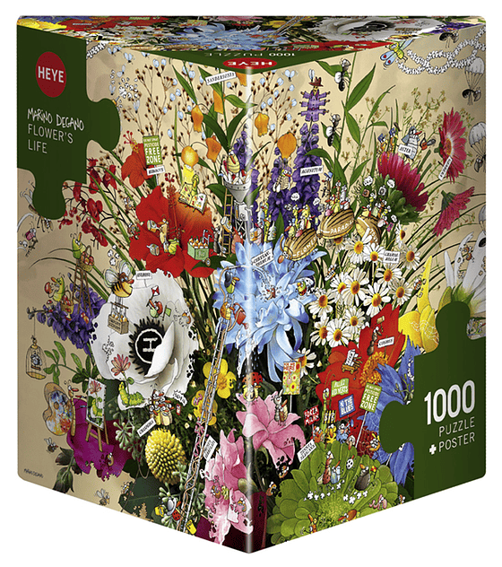 Puzzle 1000 pcs - Flowers Life Heye