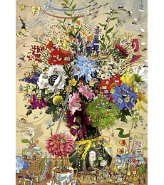 Puzzle 1000 pcs - Flowers Life Heye