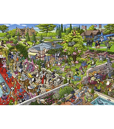 Puzzle Heye 1000 pcs - Party Cats Tanck