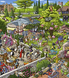 Puzzle Heye 1000 pcs - Party Cats Tanck