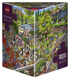Puzzle Heye 1000 pcs - Party Cats Tanck