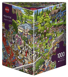 Puzzle Heye 1000 pcs - Party Cats Tanck
