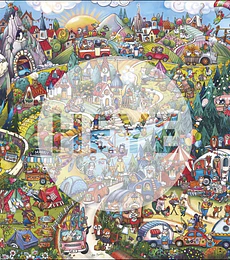Puzzle Heye 2000 pcs - Go Camping!