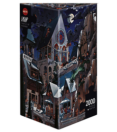 Puzzle 2000 pcs - Castle of Horror Heye