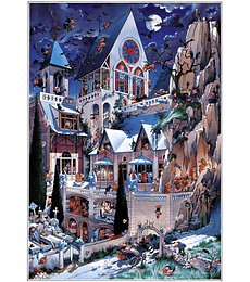 Puzzle 2000 pcs - Castle of Horror Heye