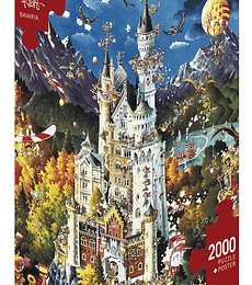 Puzzle 2000 pcs - Ryba Bavaria Heye