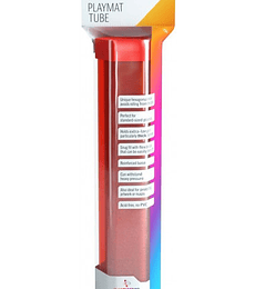 Porta Playmat GameGenic: Playmat Tube - Rojo