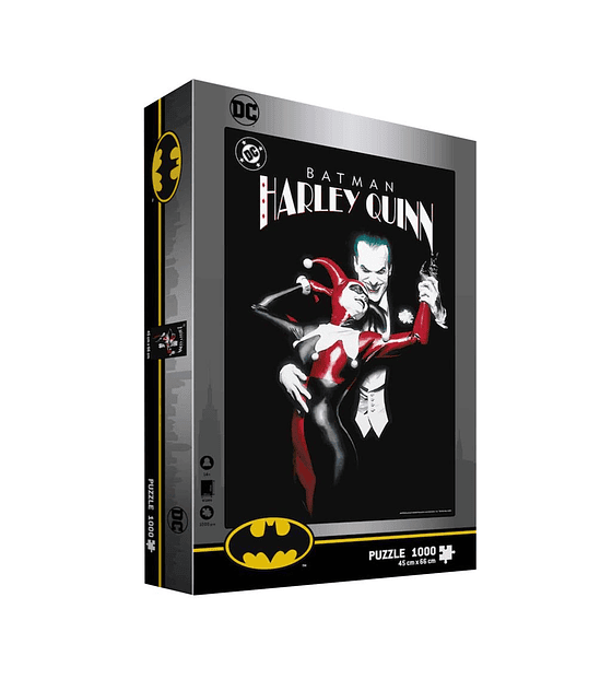 Puzle 1000 pcs. Universo DC Joker & Harley