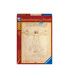 Puzzle 1000 Pieza - Arte: Leonardo: El Hombre de Vitruvio Ravensburger