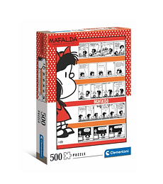 Puzzle 500 Pcs - Mafalda Escuela