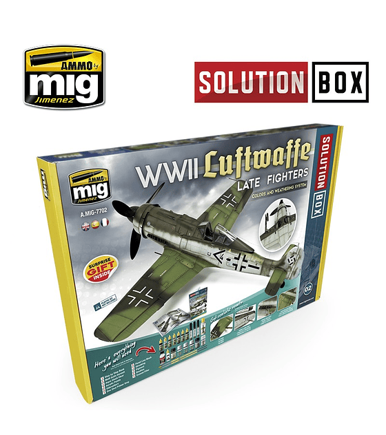 WWII Luftwaffe Late Fighters - Solution Box