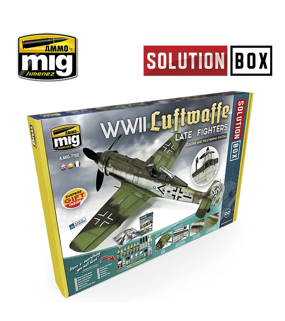 WWII Luftwaffe Late Fighters - Solution Box