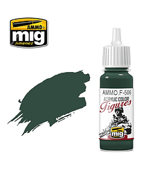 Pintura Figuras Medium Russian Green AMMO F-506