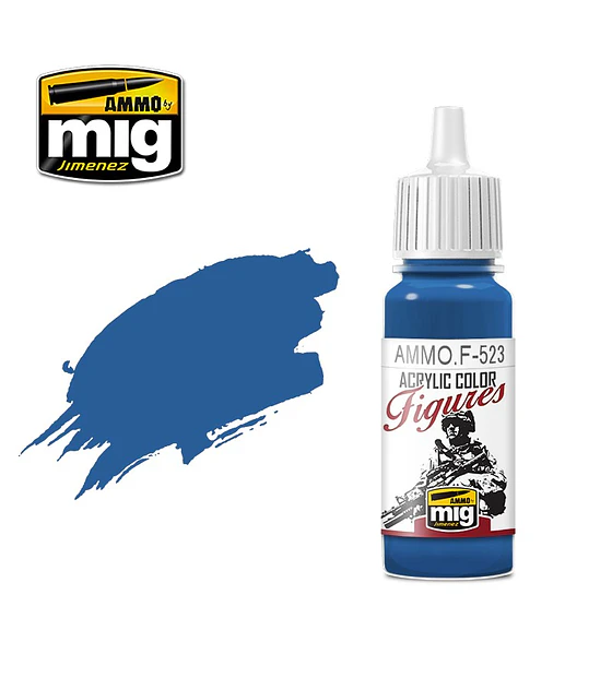 Pintura Figuras Uniform Blue AMMO F-523