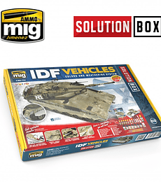 AMMO of Mig Jimenez 7701 IDF VEHICLES SOLUTION BOX