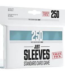 JUST SLEEVES STANDARD CARD GAME VALUE PACK