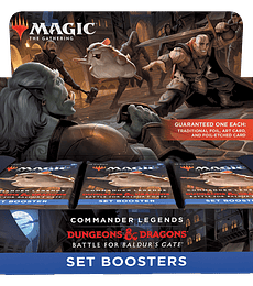 MTG Commander Legends: Battle for Baldur's Gate Set Booster (Inglés)