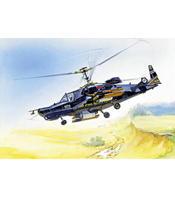 Russian Attack Helicopter Ka-50 "Hokum"
