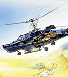 Russian Attack Helicopter Ka-50 "Hokum"