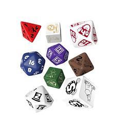 Dados Q WORKSHOP: Moomin Dice Set (9pzs)