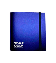 Carpeta Top Deck 12 bolsillos Azul