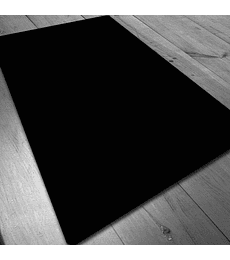 Tapete de Neopreno 150x90 cm - Negro Liso