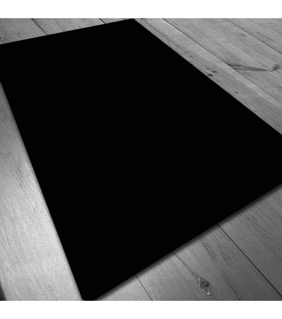 Tapete de Neopreno 140x80 cm - Negro Liso