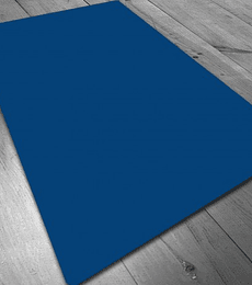 Tapete de Neopreno 140x80 cm - Azul Liso