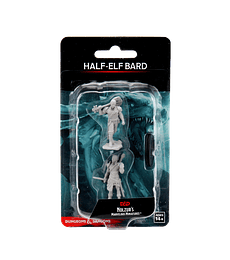 D&D Miniatura: Male Half-Elf Bard
