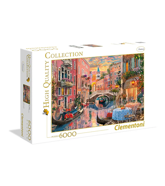 Preventa - Puzzle 6000 Pcs Clementoni - Venice evening sunset