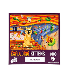 Puzzles Exploding Kittens 1000 piezas: Spicy Scream