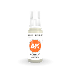 Pintura AK Interactive: Silver Grey 17ml 