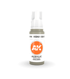 Pintura AK Interactive: Medium Sea Grey 17ml 